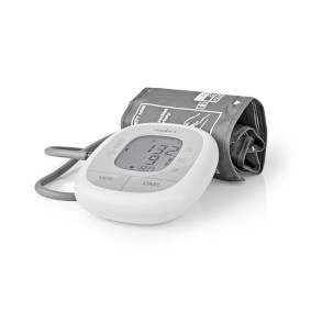 Nedis HCBL400WT Bloeddrukmeter Bovenarm Wit/Grijs