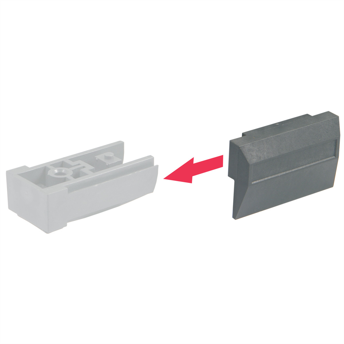 Schroff 20603003 19 inch Deur van plaatstaal voor patchkast