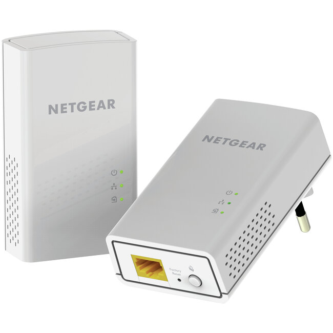 Netgear Powerline 1000, 1000 Mbps - 1 Gigabit Poort + WiFi