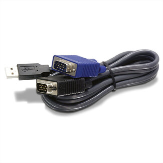 Trendnet TRENDnet TK-CU15 KVM Kabel 15ft USB/VGA