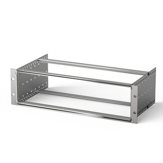 Schroff SCHROFF EuropacPRO 19" moduledrager voor backplane, licht, niet afgeschermd, 6 HE, 235 mm