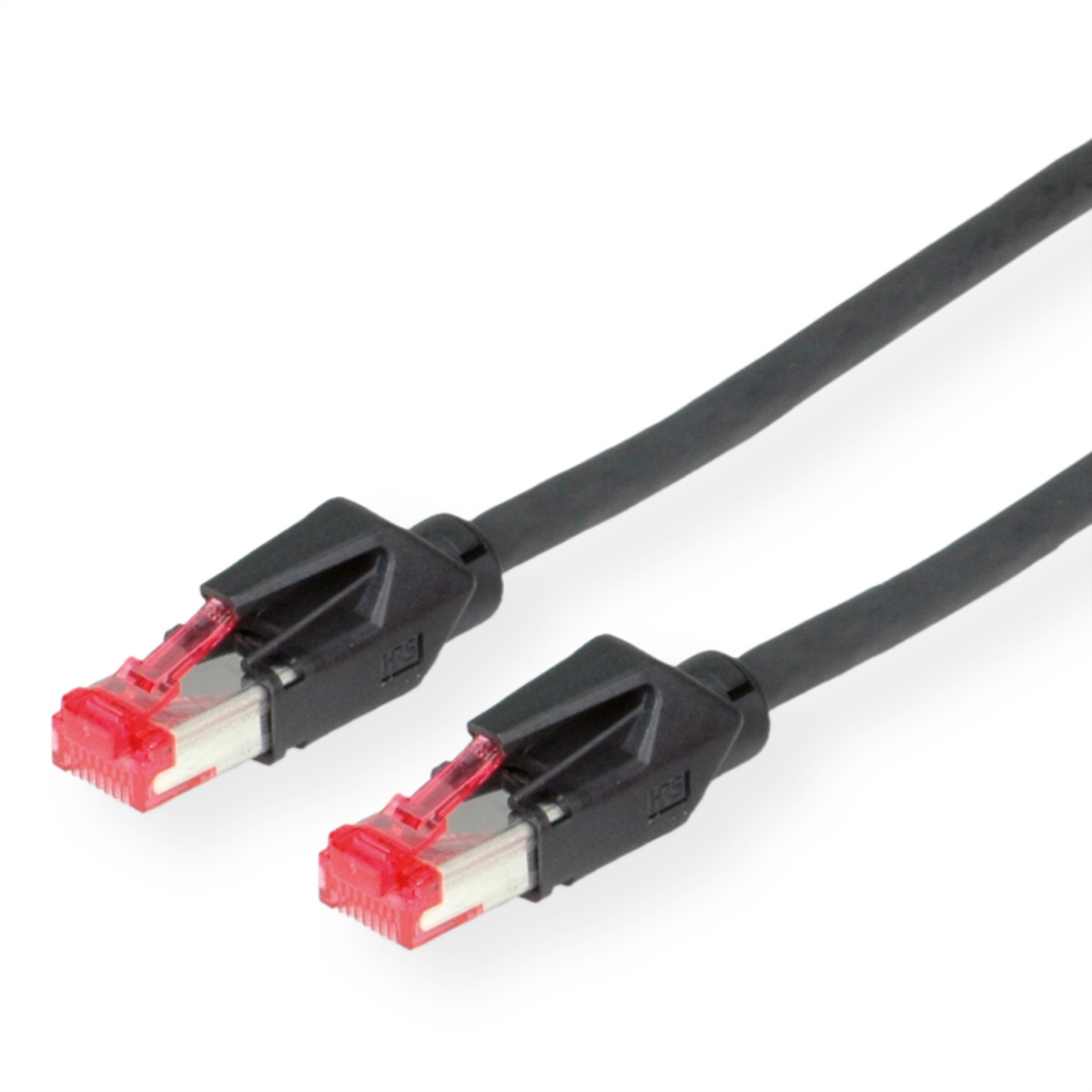 Datwyler D??twyler Cables S/FTP Patch cable Cat6, Black, 15m. Lengte snoer: 15 m