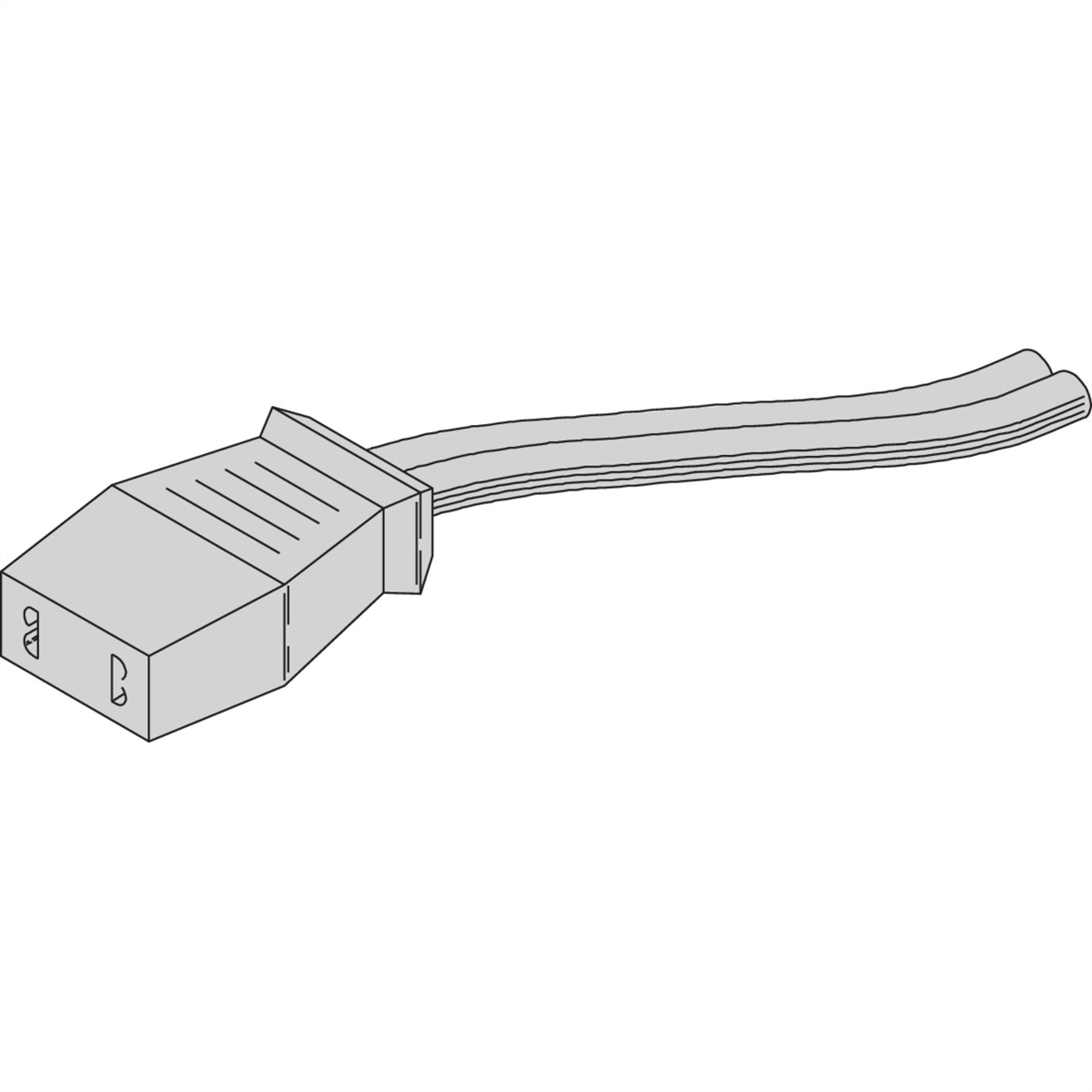 Aansluitkabel PC-ventilator 1 m Schroff