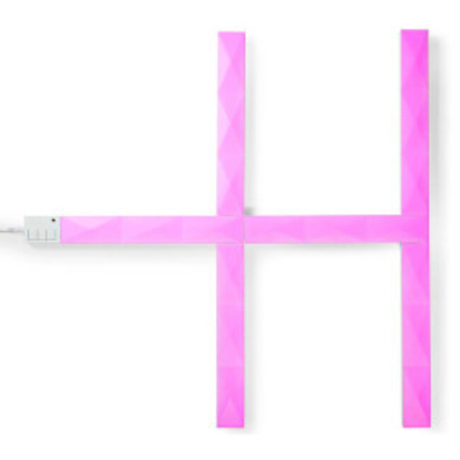 SmartLife Decoratieve Verlichting | Wand Bar | Wi-Fi | RGBIC / Warm Wit | Android™