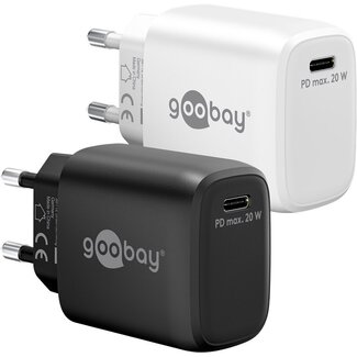 Goobay Goobay USB-C™ PD GaN Fast Charger (20 W) black