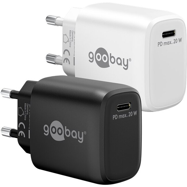 Goobay USB-C™ PD GaN Fast Charger (20 W) black