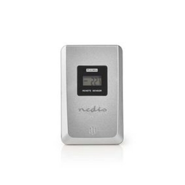 Weerstation | Binnen & Buiten | Inclusief draadloze weersensor | Weersvoorspelling | Tijdweergave | LCD-Scherm | Wekkerfunctie