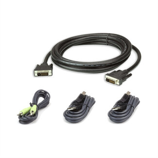 Aten ATEN 2L-7D03UDX4 USB DVI-D Dual Link Secure KVM Kabel Set