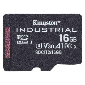 KINGSTON TECHNOLOGY Kingston Technology Industrial flashgeheugen 16 GB MicroSDHC UHS-I Klasse 10