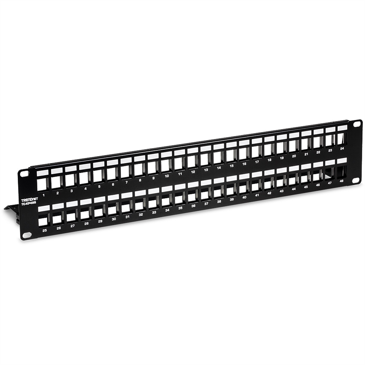 TrendNet TC-KP48S Netwerk-patchpaneel 48 poorten CAT 6A
