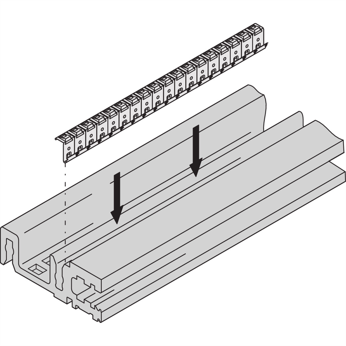 Schroff 24560245 EMC-verzegeling 2 stuk(s)
