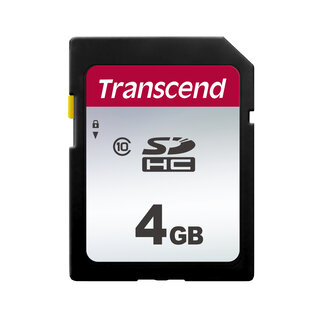 TRANSCEND INFORMATION Transcend SDHC 300S 4GB flashgeheugen NAND Klasse 10
