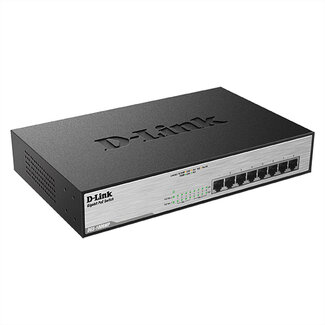 D-Link D-Link DGS-1008MP Netwerk Switch
