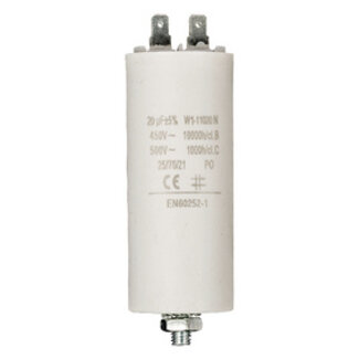 Nedis Condensator 20.0uf / 450 v + Aarde