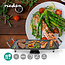 Teppanyaki Tafelgrill | Bakoppervlak (l x b): 47.5 x 26.5 cm | 5 Warmte Standen