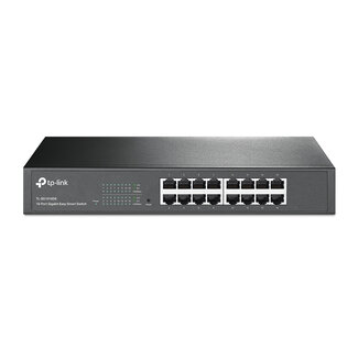TP-LINK TECHNOLOGIES TP-Link TL-SG1016DE netwerk-switch Managed L2 Gigabit Ethernet (10/100/1000) Zwart