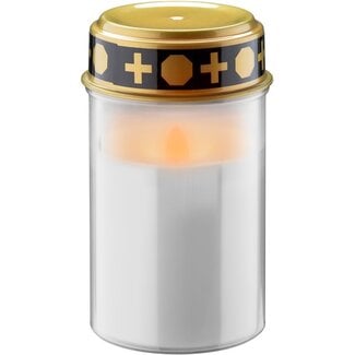 Goobay Goobay LED Grave Candle, white