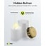 Goobay LED Grave Candle, white