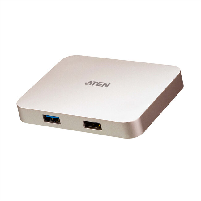 ATEN UH3235 USB-C 4K Ultra Mini Dock met Power Passthrough