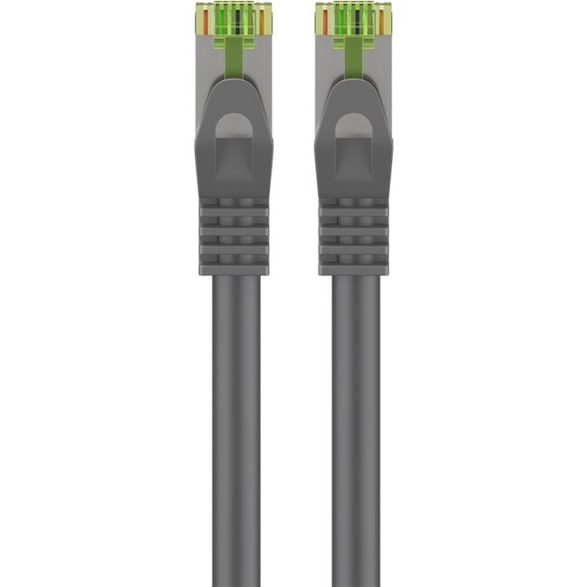 Goobay GHMT-certified CAT 8.1 S/FTP Patch Cord, AWG 26, grey 2 m