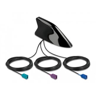 DeLOCK Delock Shark Fin Antenna with LTE + WLAN + GPS multiband