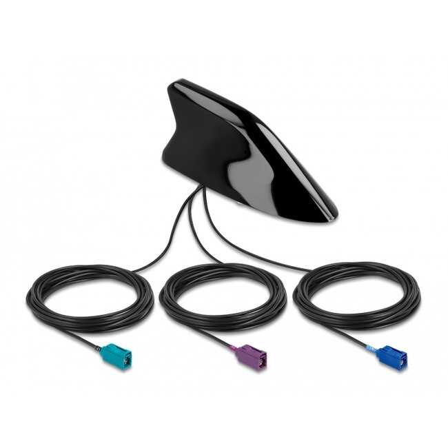 Delock Shark Fin Antenna with LTE + WLAN + GPS multiband