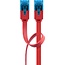 Goobay CAT 6A Flat Patch Cable U/UTP, red 2 m