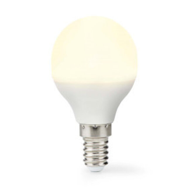 LED-Lamp E14 | G45 | 2.8 W | 250 lm | 2700 K | Warm Wit | Frosted | 1 Stuks