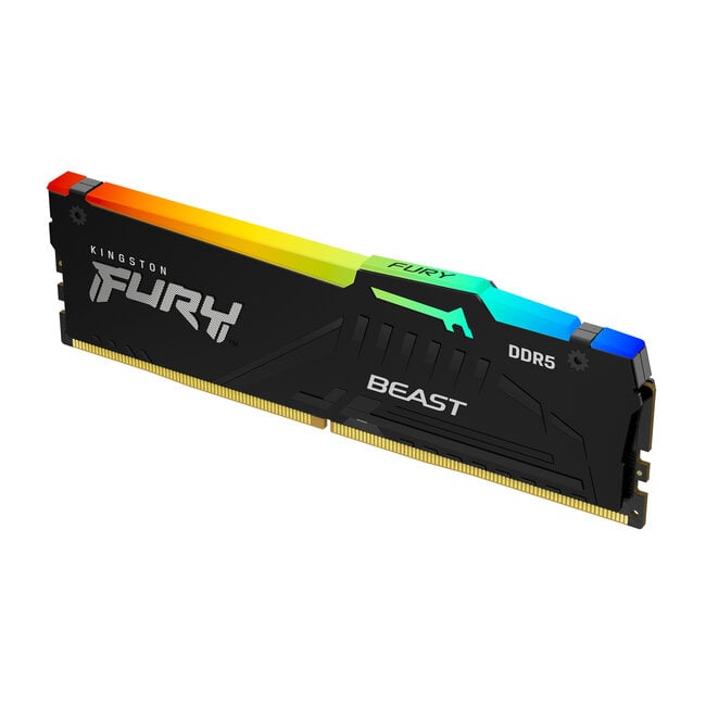 Kingston Technology FURY 16GB 6000MT/s DDR5 CL40 DIMM Beast RGB