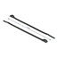 Delock Cable tie with flat head L 110 x W 2.5 mm 100 pieces black