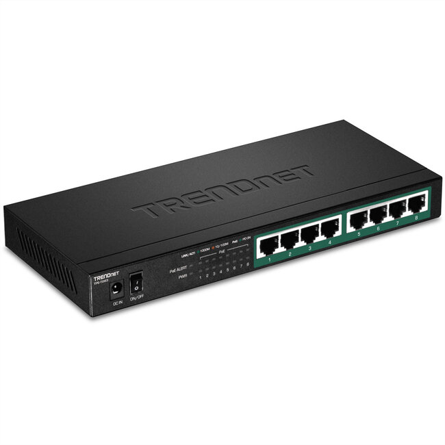 TRENDnet TPE-TG83 8-poorts PoE switch Gigabit PoE+ 65W