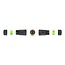 Delock Optical Fiber Cable Connector SC Duplex female to SC Duplex female APC with M20 thread IP68 dust and waterproof