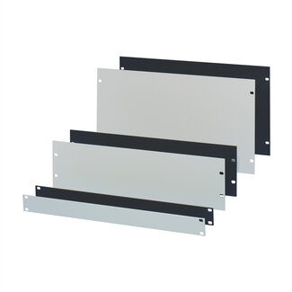 Schroff SCHROFF 19" voorpaneel, 9 HE, 3 mm, Al, RAL7035