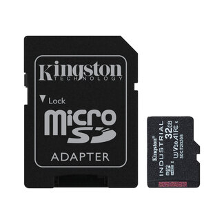 KINGSTON TECHNOLOGY Kingston Technology Industrial flashgeheugen 32 GB MiniSDHC UHS-I Klasse 10