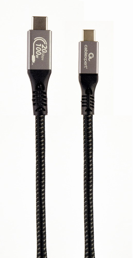 Premium USB 3.2 Gen. 2 Type-C laad- & datakabel, 20 Gbps, 100 W, 1.5 m