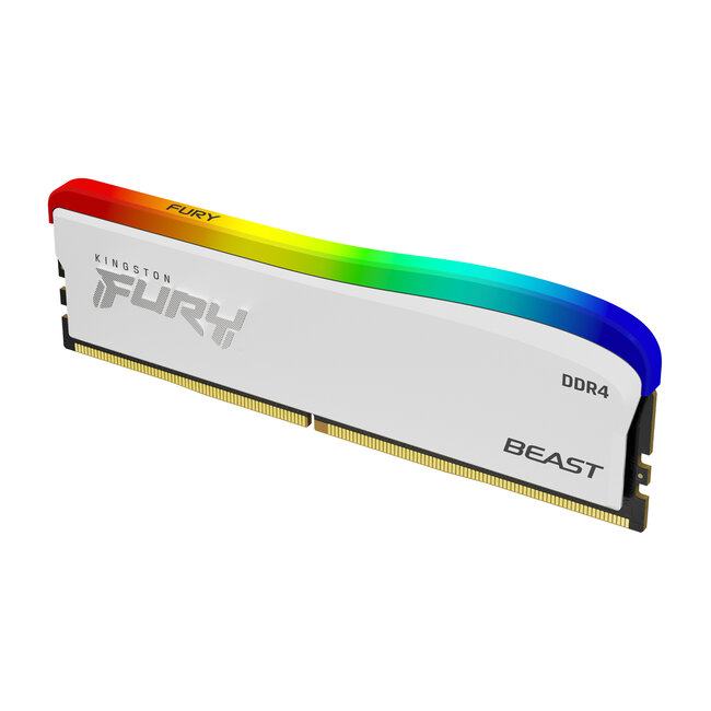 Kingston Technology FURY 16GB 3600MT/s DDR4 CL18 DIMM Beast White RGB SE