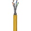 Goobay GHMT-certified CAT 8.1, S/FTP (PiMF), Network Cable yellow 50 m