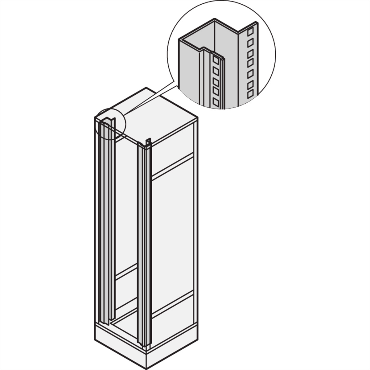 Schroff 22117356 Profielrail 1 stuk(s)