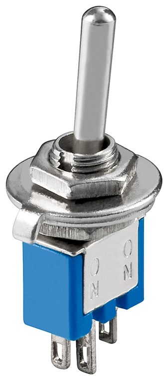 Pro Sub miniature toggle switch blue
