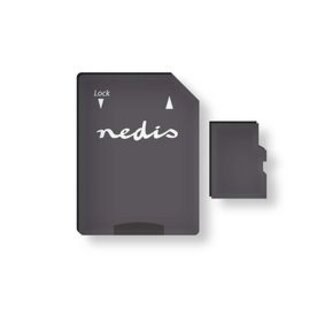 Nedis Geheugenkaart | microSDHC | 32 GB | Schrijfsnelheid: 90 MB/s | Leessnelheid: 45 MB/s | UHS-I | SD-adapter inbegrepen