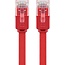 Goobay CAT 6 Flat Patch Cable, U/UTP, red 1 m