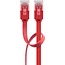 Goobay CAT 6 Flat Patch Cable, U/UTP, red 1 m