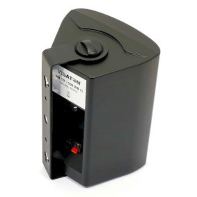 WB10 100V - 8 Ohm 2-weg compacte speakers in stevige kunststof behuizing (zwart)