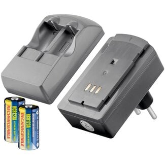 Goobay Goobay Photo Battery Charger incl. 2x RCR123 Rechargeable Batteries