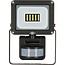 LED Spotlight JARO 1060 P (LED Floodlight voor wandmontage voor buiten IP65, 10W, 1150lm, 6500K, met bewegingsmelder)