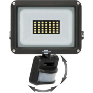 Brennenstuhl LED Spotlight JARO 3060 P (LED Floodlight voor wandmontage voor buiten IP65, 20W, 2300lm, 6500K, met bewegingsmelder)