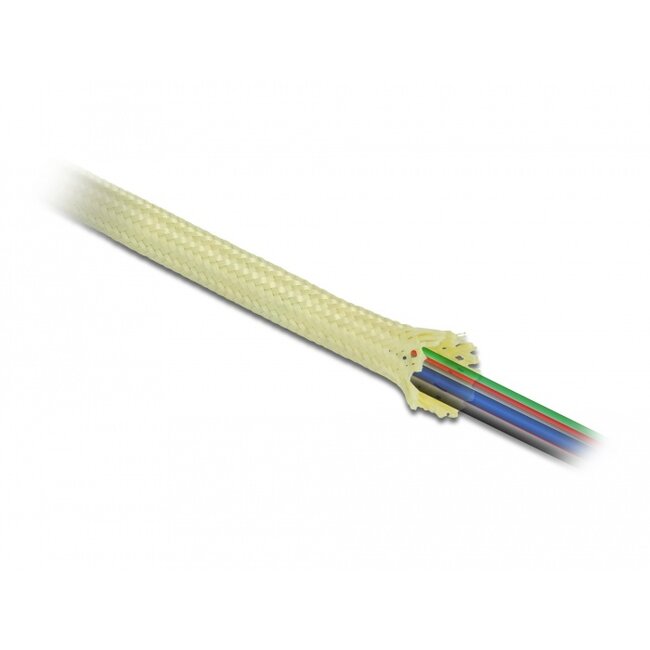 Delock Braided Sleeve made of aramid fibers 2 m x 6 mm