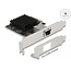 Delock PCI Express x4 Card 1 x RJ45 10 Gigabit LAN AQC107