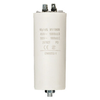 Condensator 60.0uf / 450 v + Aarde