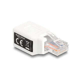DeLOCK Delock RJ50 Adapter male to female white